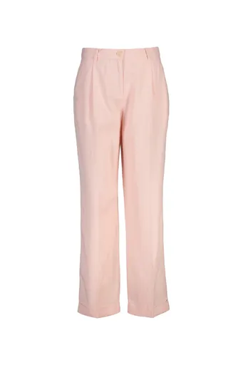 KALHOTY GANT TAILORED FLUID PANTS APRICOT PINK