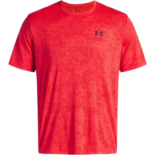 Under Armour TECH TEE PIXELATE Pánské sportovní tričko, červená, velikost L