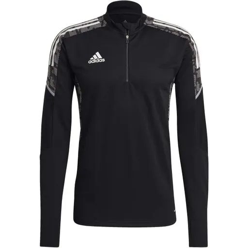 adidas CONDIVO 21 TOP Pánská fotbalová mikina, černá, velikost XXXL