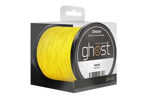 Delphin Šňůra Ghost 4+1 žlutá,Delphin Šňůra Ghost 4+1 žlutá