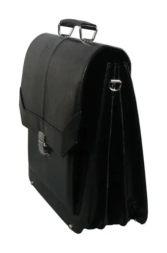 Pánská aktovka REAbags 7253 Black/Nickel