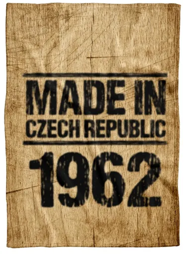 Deka Made In (rok: 1962, Podšití beránkem: NE)