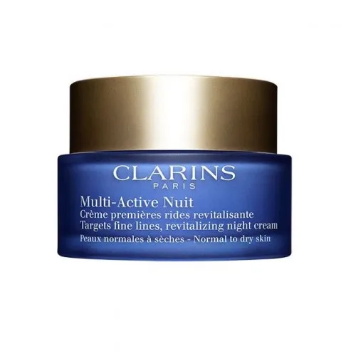 Clarins Multi Active Night Cream Light noční krém proti prvním vráskám na normální pleť 50 ml