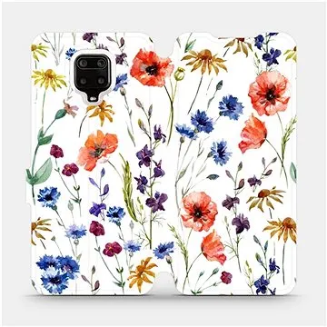 Flip pouzdro na mobil Xiaomi Redmi Note 9 Pro - MP04S Luční kvítí (5903516770540)