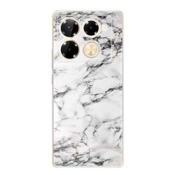 Odolné silikonové pouzdro iSaprio - White Marble 01 - Infinix Note 40 PRO / Note 40 PRO+ 5G