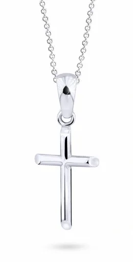 Cutie Jewellery Přívěsek z bílého zlata Křížek Z8048-40-10-X-2