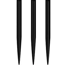 Mission Kovové hroty Glide - Black - 30 mm (216548)