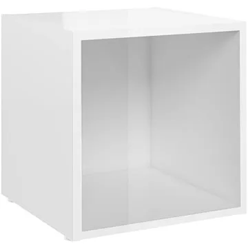 SHUMEE bílá s vysokým leskem 37 × 35 × 37 cm  (805516)