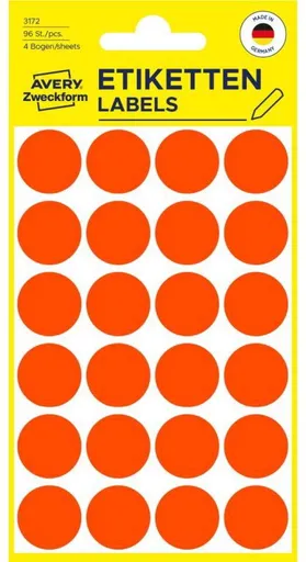 Avery Zweckform 3172 Kulaté značkovací etikety (3172)
