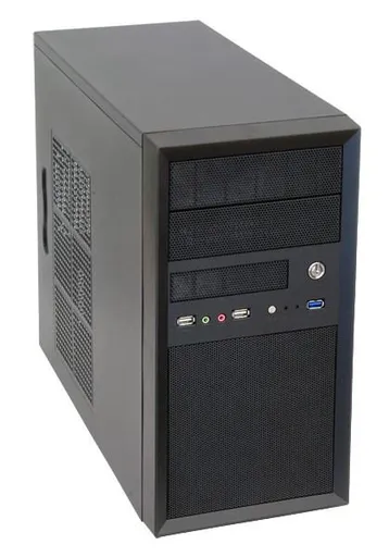 CHIEFTEC skříň Mesh Series/uATX, CT-01B, 350W, Black, USB 3.0