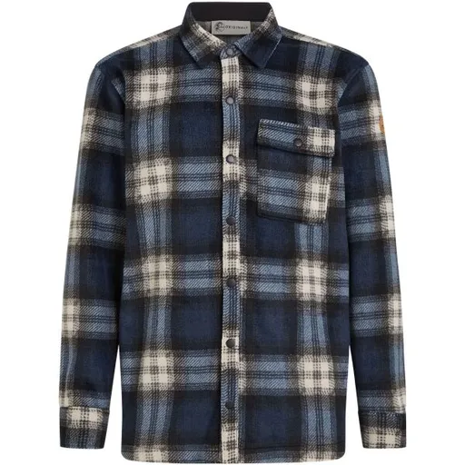 O'Neill O'RIGINALS SUPERFLEECE Pánská košile, tmavě modrá, velikost