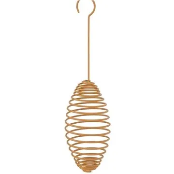 Zolux Závěsný kovový držák na 3 lojové koule- kovova spirála 15cm bez střechy (Z170613)