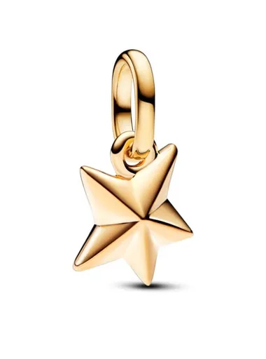 Pandora Pozlacený mini přívěsek Hvězda Shine ME 793370C01