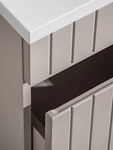 Comad Závěsná skříňka pod umyvadlo Iconic 100 cm kašmír