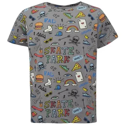 Lewro ZAC Chlapecké triko, šedá, velikost 164-170