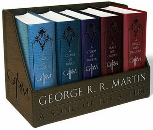 A Game of Thrones Leather - Cloth Boed Set - George R. R. Martin