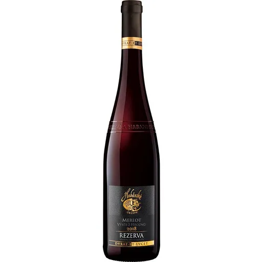 Habánské sklepy Merlot 2018 výběr z hroznů REZERVA
