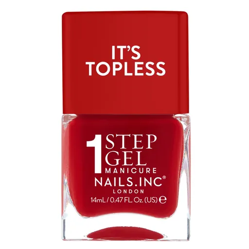 Nails.Inc Lak na nehty It’s Topless (Nail Polish) 14 ml Kendall