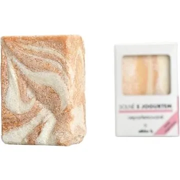 Solné s jogurtem a růžovým jílem - neparfemované, české přírodní mýdlo, 90g (SOL)