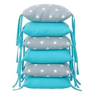 BabyTýpka polštářkový mantinel - Stars Blue (8594201222009)