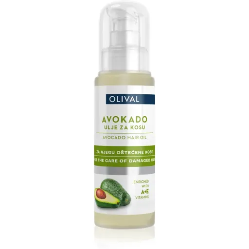 Olival Avocado výživný olej pro poškozené vlasy 60 ml