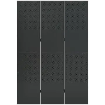 Shumee 3dílný antracitový 120×180 cm ocel, 335897 (335897)