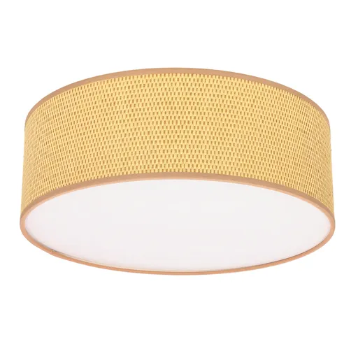 Stropní lampa SFONDO 2, 38 cm, bílá, 2x40W, E27, stínidlo frappé