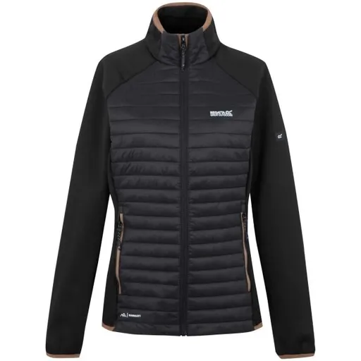 REGATTA OUTDOORS CLUMBER HYBRID W Dámská bunda, černá, velikost