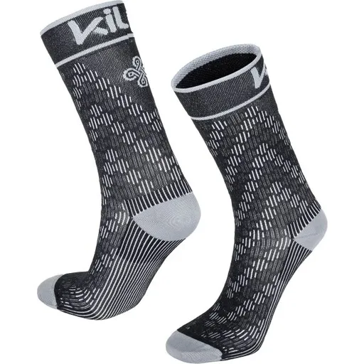 KILPI CYCLER Unisex cyklistické ponožky, černá, velikost