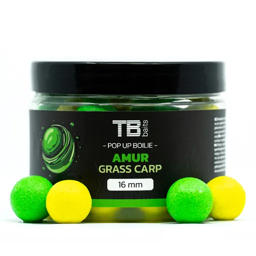 Tb baits plovoucí boilie pop up amur 50 g 16 mm
