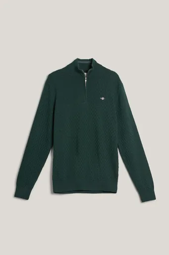 SVETR GANT MICRO TEXTURE HZ TARTAN GREEN