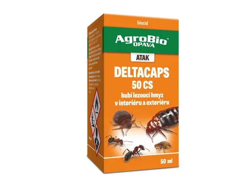 Přípravek proti lezoucímu hmyzu AGROBIO Atak DeltaCaps 50ml