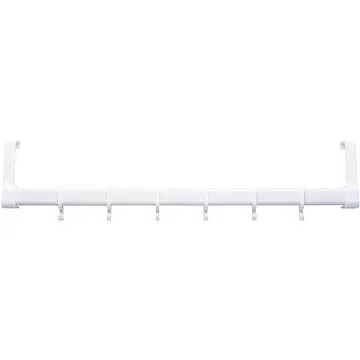 WENKO Závěsný věšák na dveře, bílý,  57x11x4 cm (z11177100)