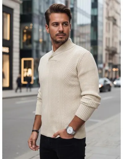 Pánský svetr béžový