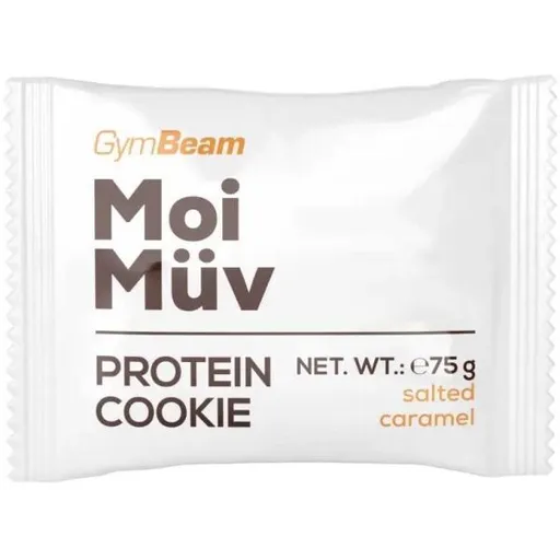 GymBeam MOIMÜV PROTEIN COOKIE 75 G SLANÝ KARAMEL Proteinová tyčinka, , velikost 75 G