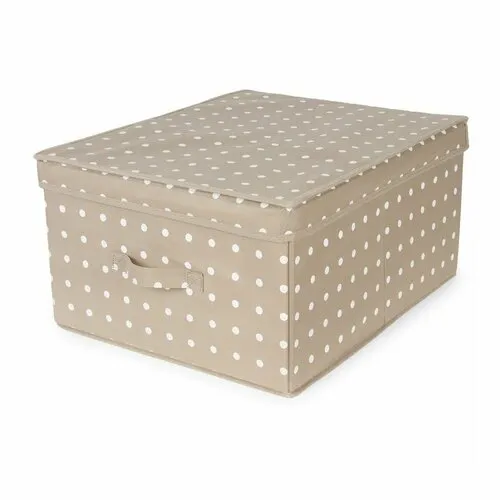 Compactor Skládací úložný kartonový box Rivoli, 40 x 50 x 25 cm, hnědá, L