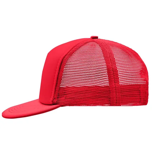 Myrtle Beach (Daiber) Kšiltovka trucker s rovným kšiltem MB6207 - Červená / červená