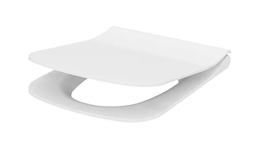 CERSANIT WC sedátko CITY SQUARE, duroplast, antibakteriální, soft-close, one button K98-0125