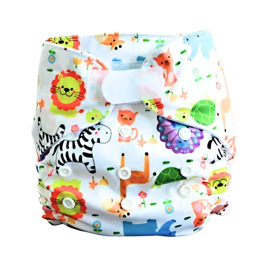 GaGa's pleny Látková plena AIO Zoo na suchý zip