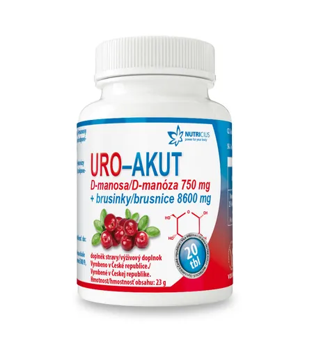 Nutricius Uro - Akut 20 tablet