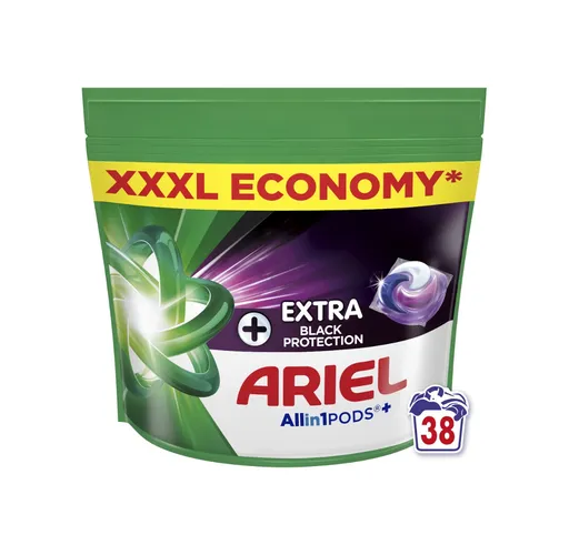 Ariel Black Allin1 kapsle na praní 38 ks