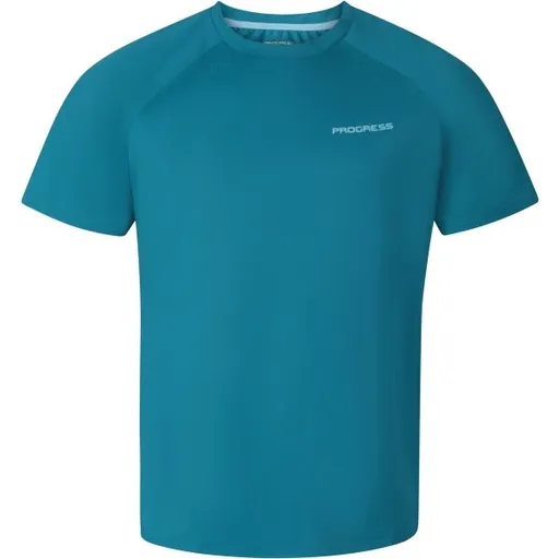 PROGRESS DRIVER Pánské triko na sportování, tmavě modrá, velikost XXL