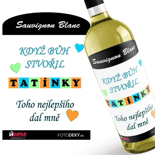 Víno Když bůh stvořil tatínky (Druh Vína: Bílé víno)