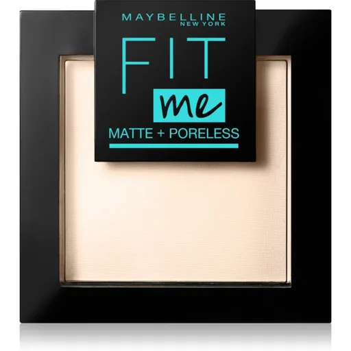 MAYBELLINE NEW YORK Fit Me! Matte+Poreless matující pudr odstín 105 Natural Ivory 9 g