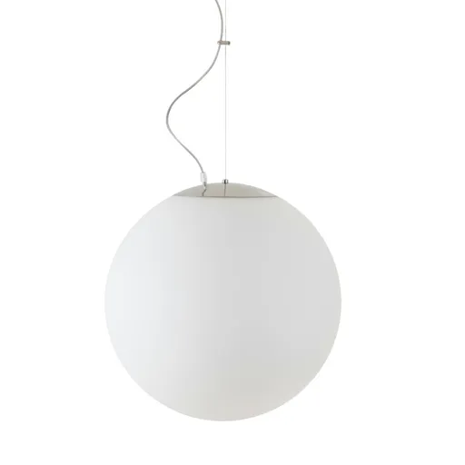 OSMONT ADR62682 ADRIA L4 HP závěsné skleněné svítidlo nerez leštěná / bílá IP40 4000 K 59W LED