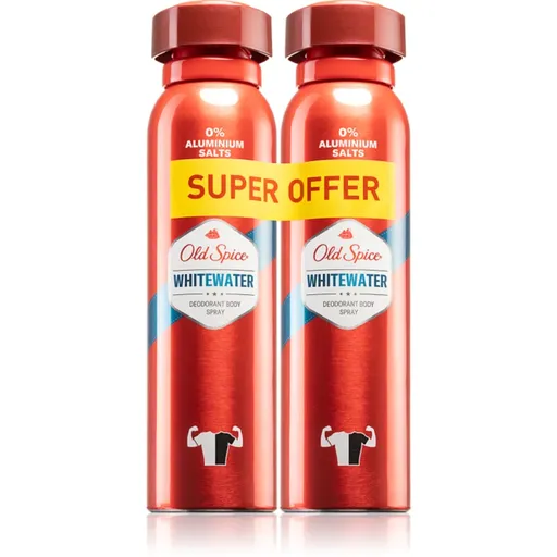 Old Spice Whitewater deodorant ve spreji pro muže 2x150 ml