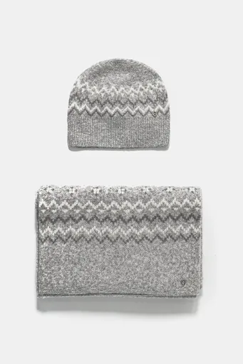 Vlněná čepice a šála Guess