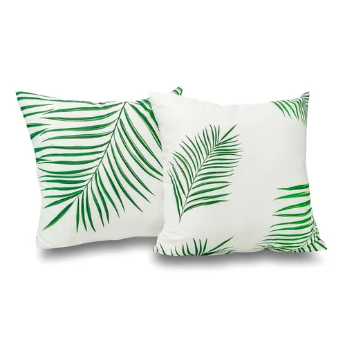 Kvalitex Povlak na polštář Tropical bílá, 50 x 50 cm