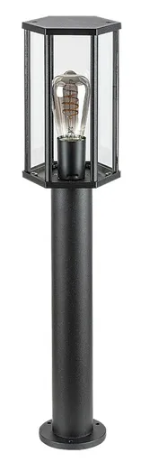 Rabalux venkovní stojací svítidlo Dubrovnik E27 1x MAX 40W matná černá IP44 7240