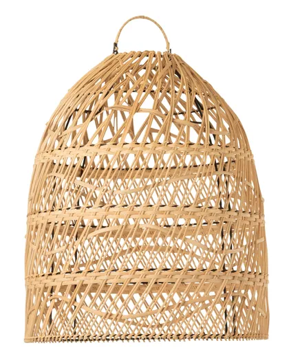 Závěsné přírodní ratanové stínidlo Hane  - Ø 40*44 cm/ E27 J-Line by Jolipa